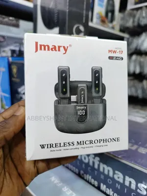 Dual Microphone Jmary MW-17 Is a 2.4G Wireless Dual-Microphone