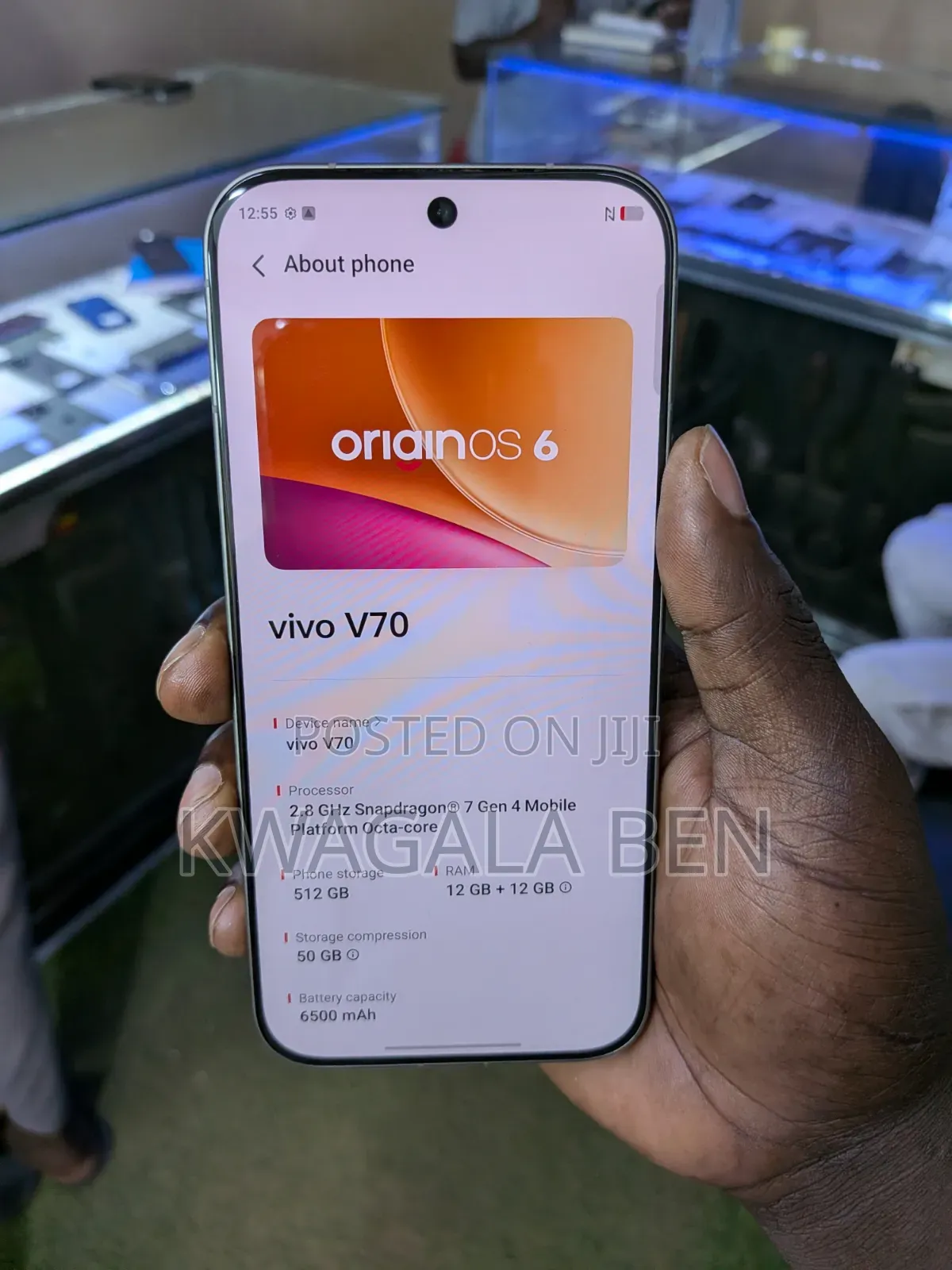Vivo V70 512 GB Gray