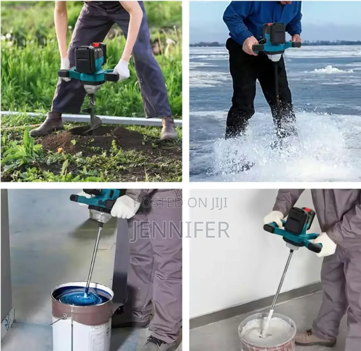 Cordless Mortar Paddle Mixer