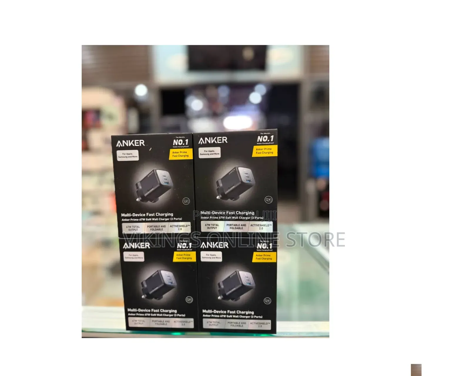 Anker Prime 67W GaN Wall Charger (3 Ports)