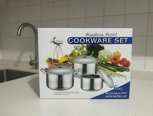 6-Piece Jingyifa Stainless Steel Cookware Set