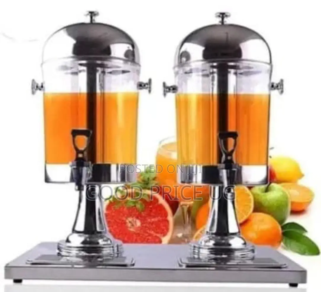 Commercial Double Tank Juice Dispenser