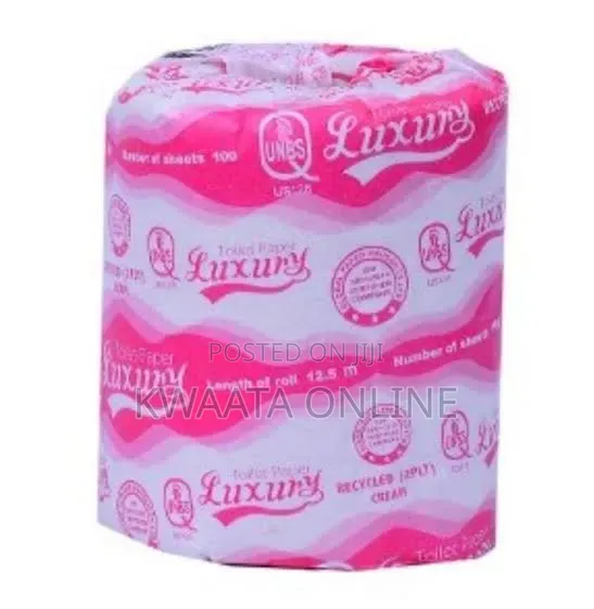 Luxury Toilet Paper 2-Ply Rolls (Pack of 24) – Soft, Tissue Rolls