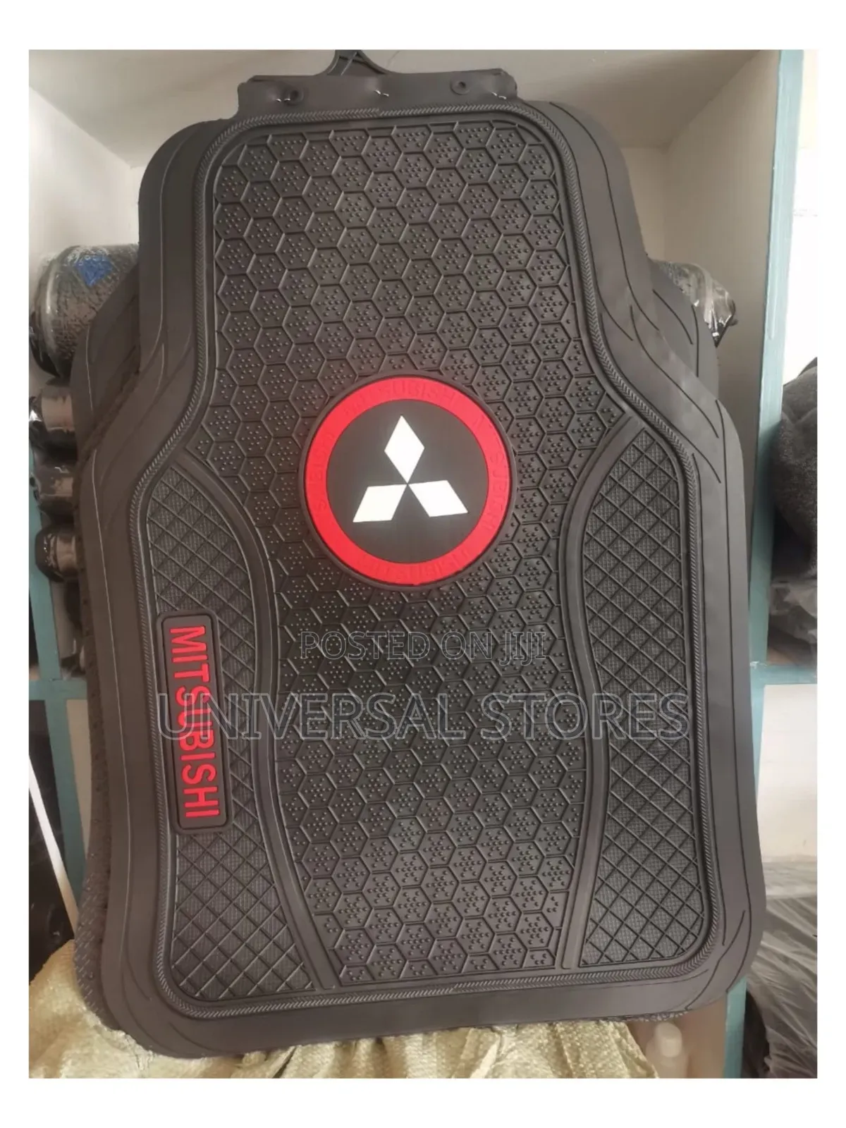 Mitsubishi Branded Heavy-Duty Rubber Car Floor Mats