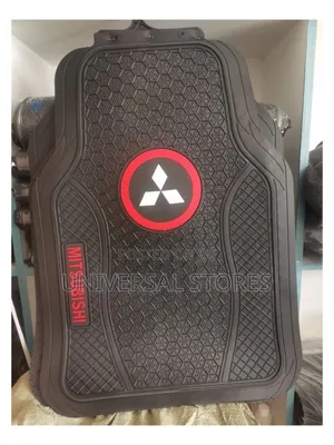 Mitsubishi Branded Heavy-Duty Rubber Car Floor Mats
