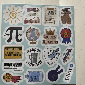 Back to School Laptop/ Book Stickers