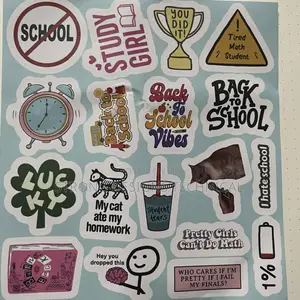 Back to School Laptop/ Book Stickers