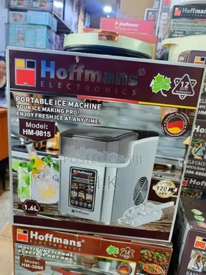 Hoffmans Portable Ice Machine (Model: HM-9815).