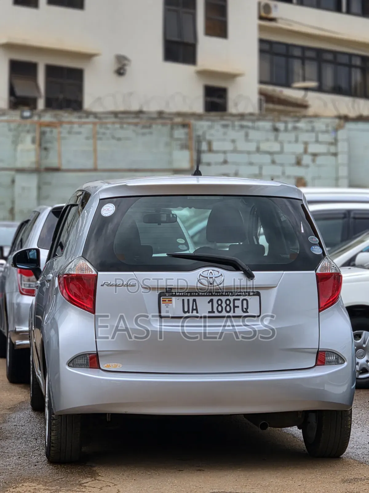 Toyota Ractis 2012 Silver