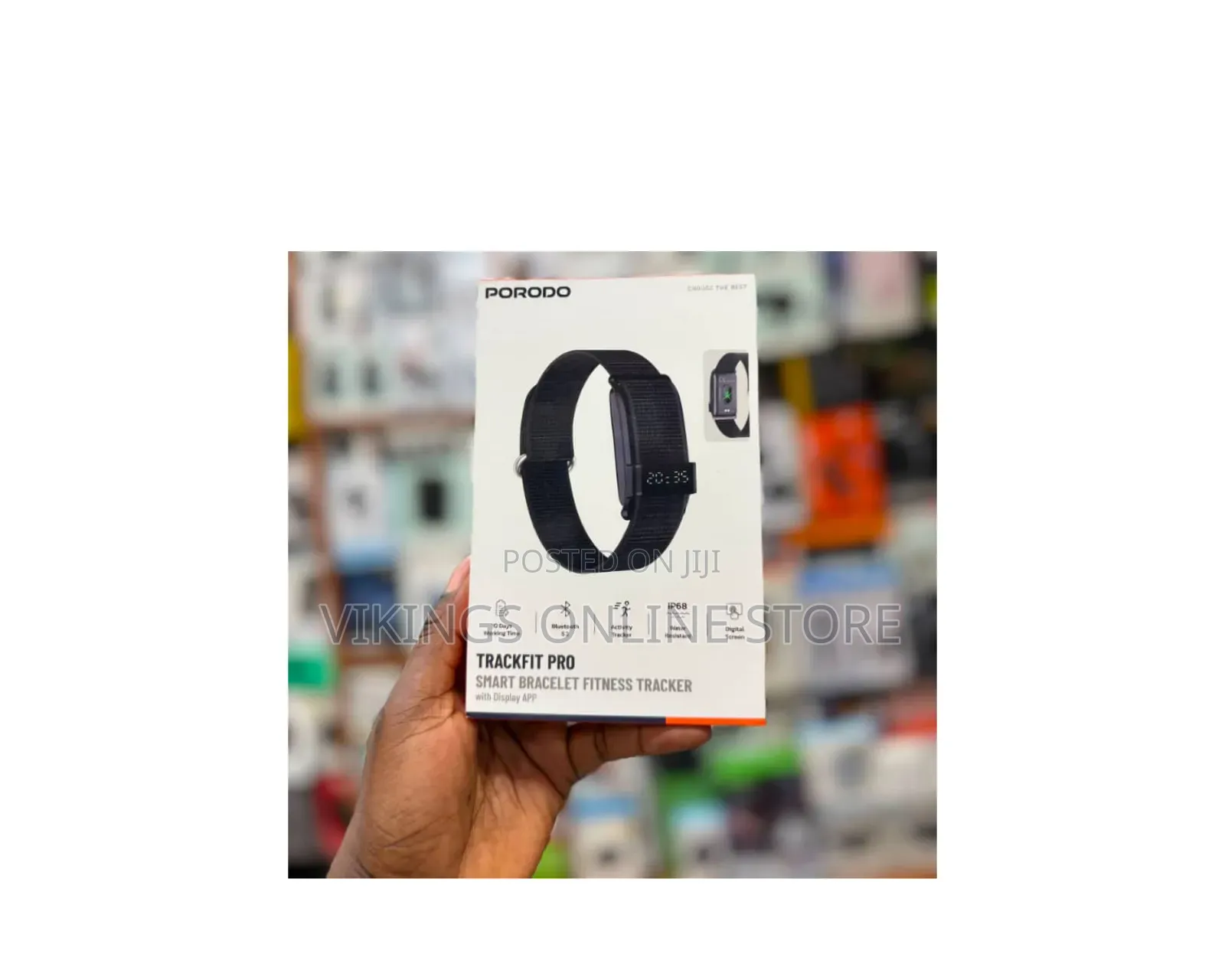 Porodo Trackfit Pro Smart Bracelet Fitness Tracker