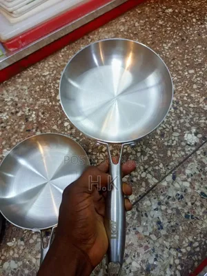 24cm Heavy-Duty Stainless Steel Frying Pan