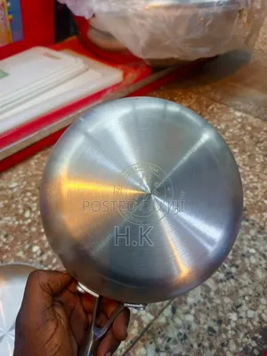 24cm Heavy-Duty Stainless Steel Frying Pan