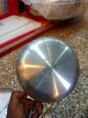 24cm Heavy-Duty Stainless Steel Frying Pan