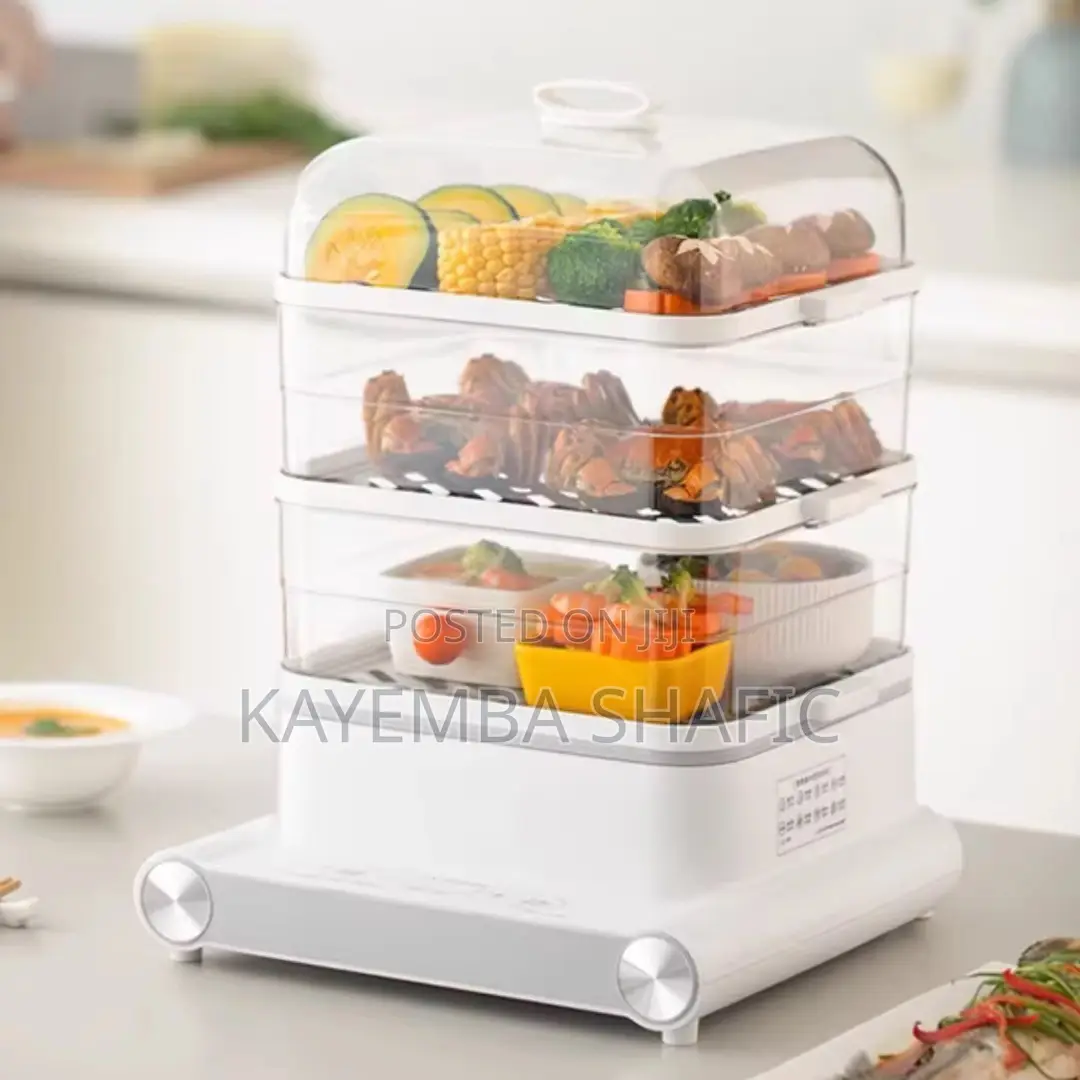 Brand New 3-Tier Electric Food Steamer With Digital Timer