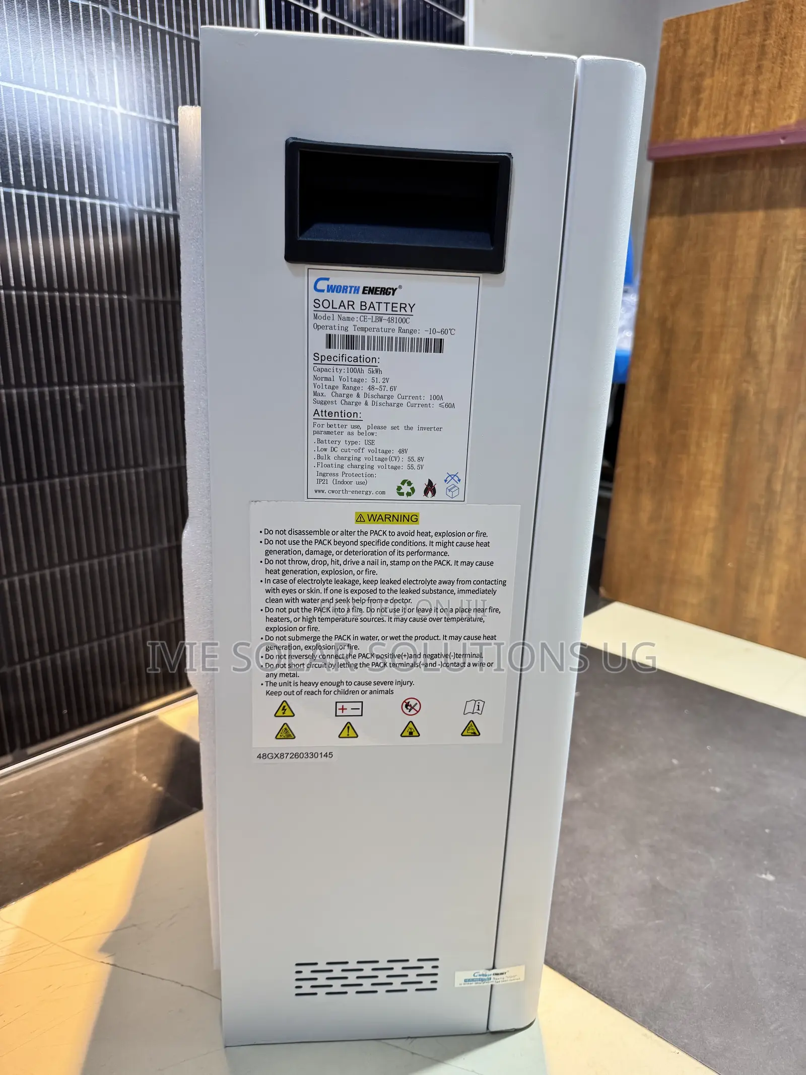 Cworth Lithium Battery 5kwh 100ah 48v