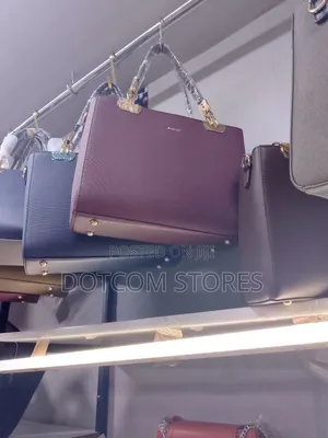 2pc Structured Burgundy BAGCO Handbag