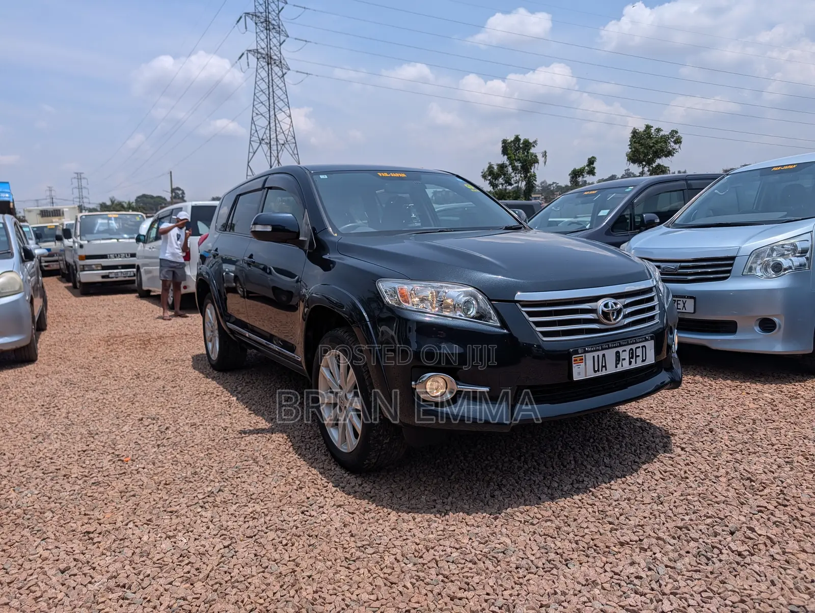 Toyota Vanguard 2011 Black