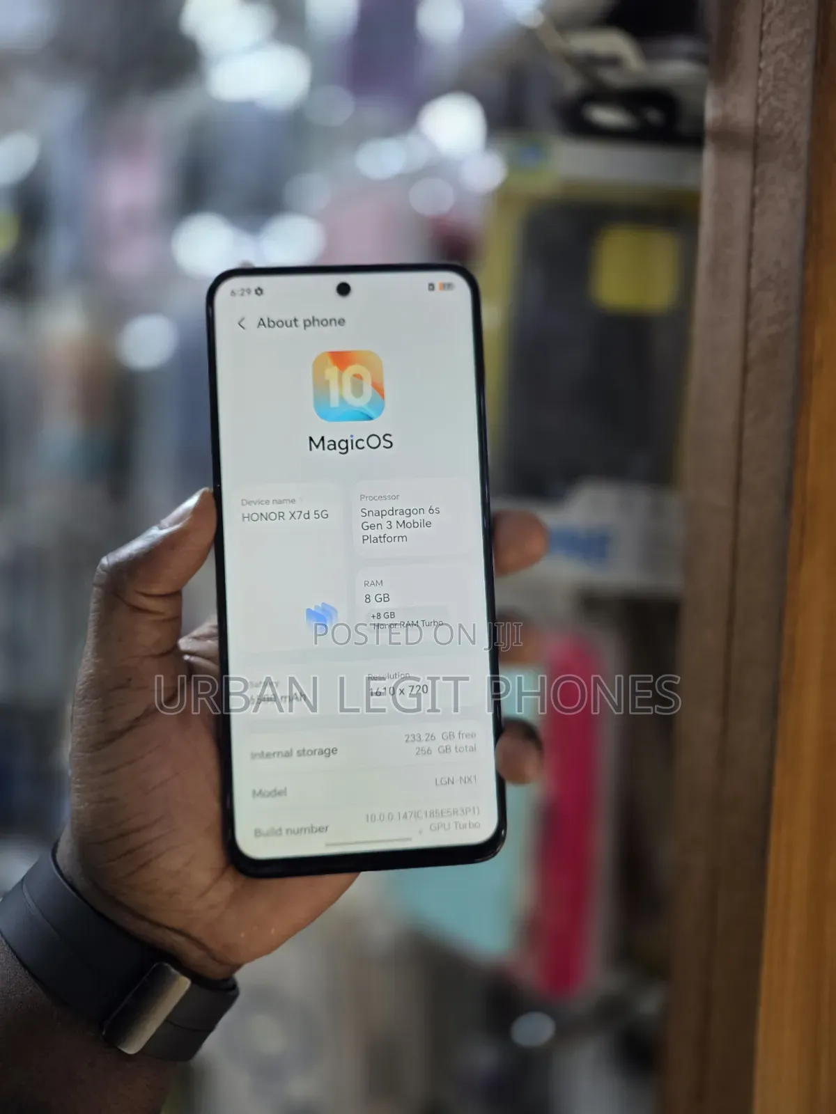 Honor X7b 5G 256 GB Gray