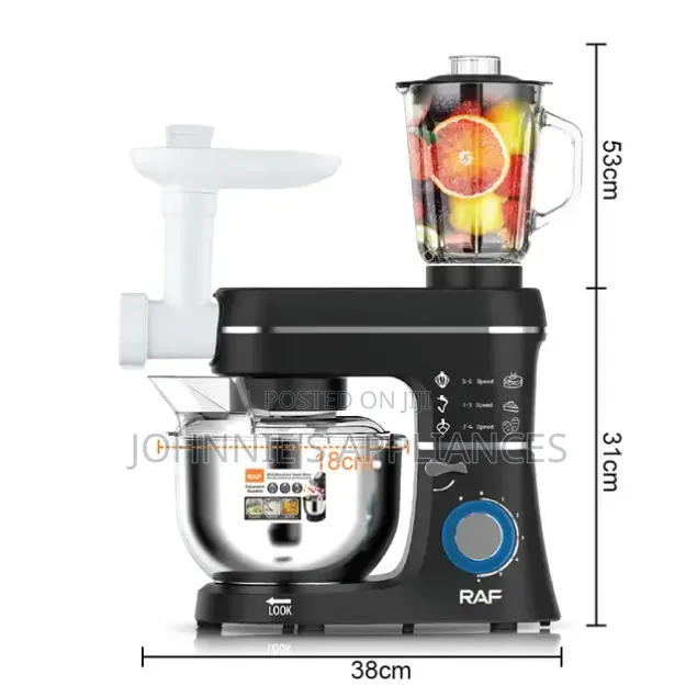 (5in1) 7L Raff Multi Functional Stand Mixer
