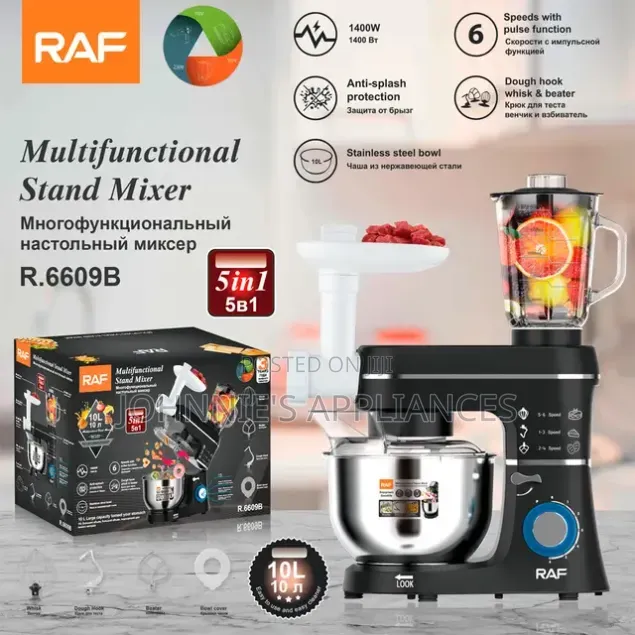 (5in1) 7L Raff Multi Functional Stand Mixer