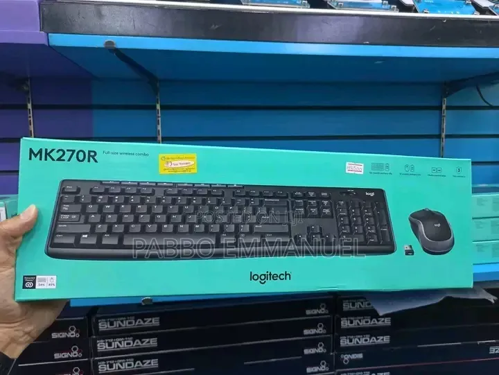 Mk250 Wireless Logitech Keyboard Combo