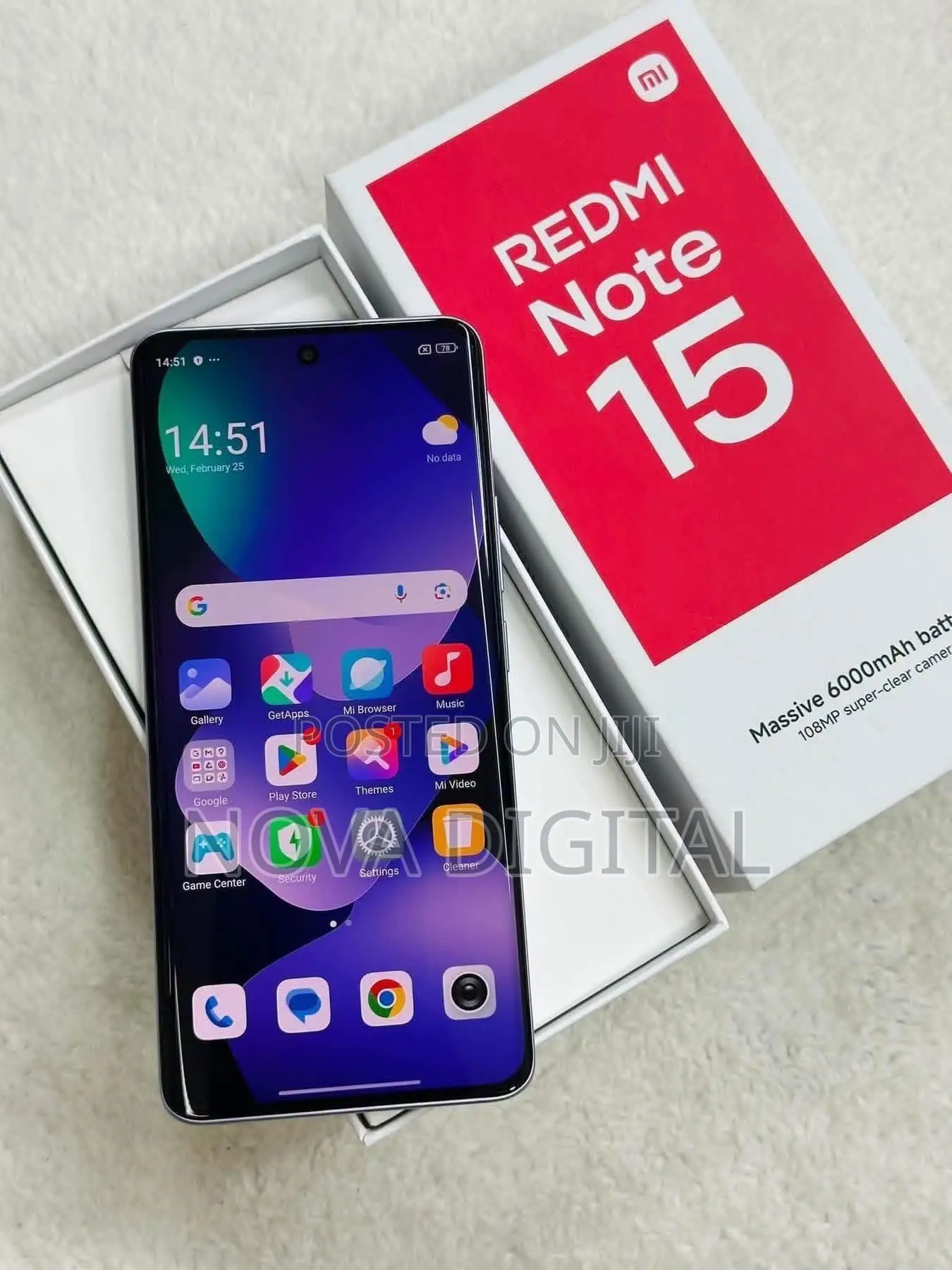 New Xiaomi Redmi Note 15 Pro 512 GB Blue