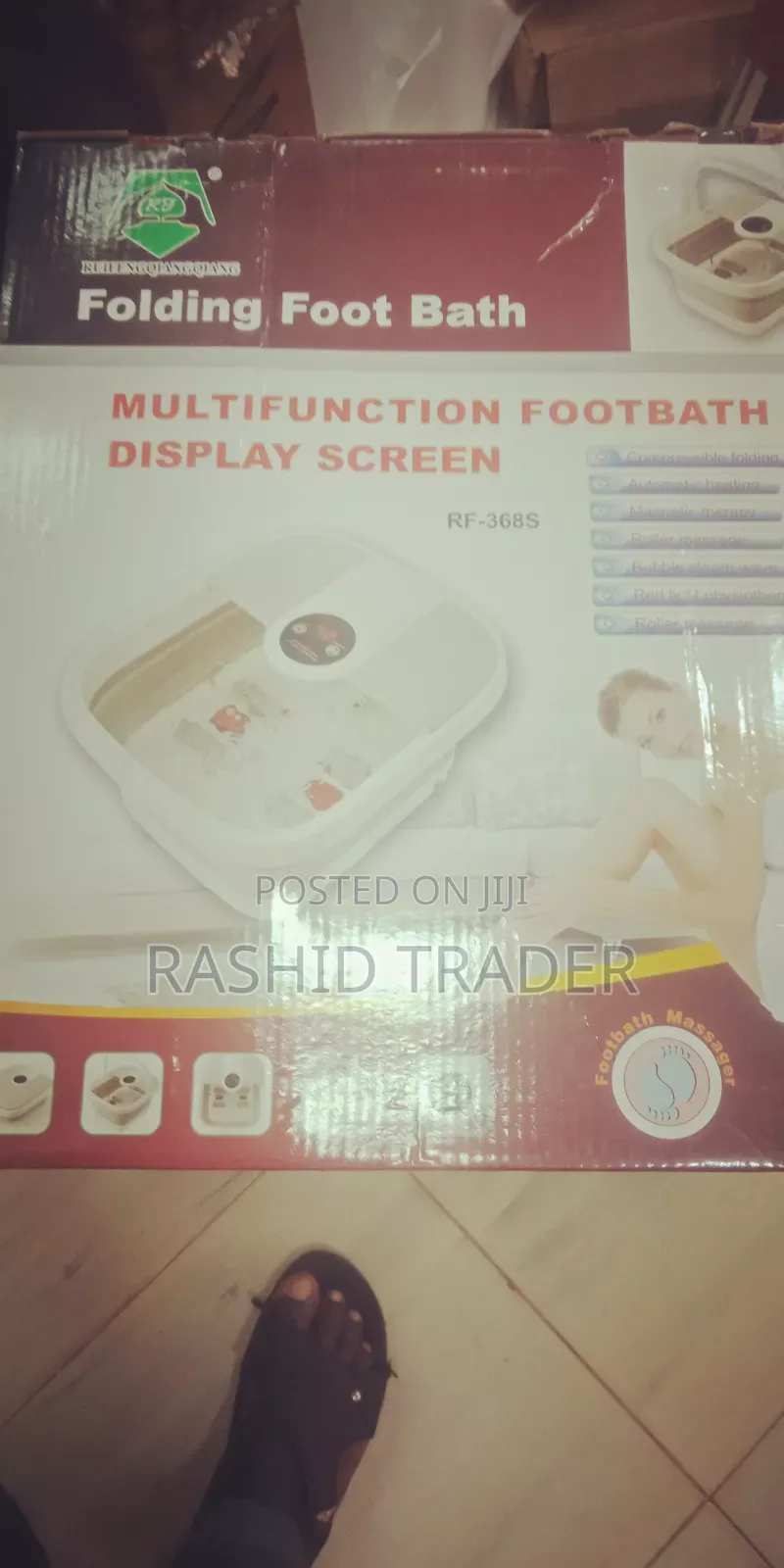 Multfunctional Folding Foot Bath With Display Screen
