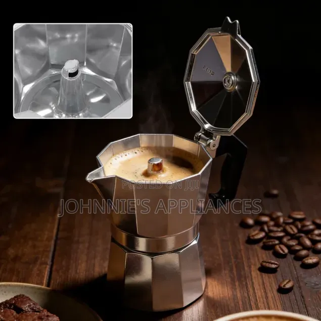 COFECC 12-Cup Moka Pot Coffee Maker
