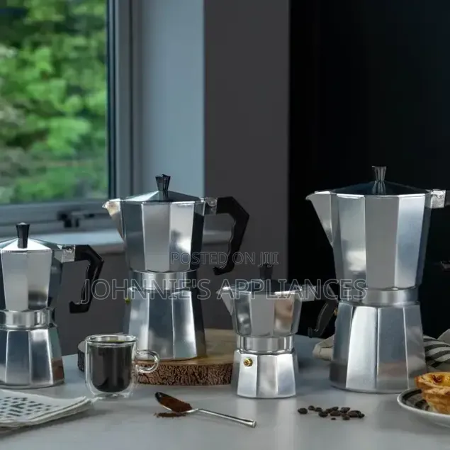 COFECC 12-Cup Moka Pot Coffee Maker