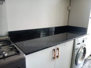 Premium Black Galaxy Granite Kitchen Worktop – Elegant Durable