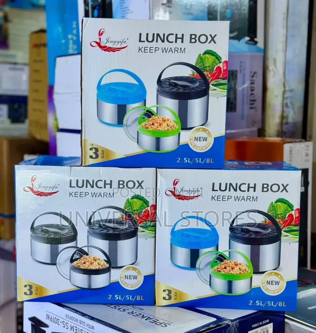 Jingyifa 3-Piece Insulated Lunch Box