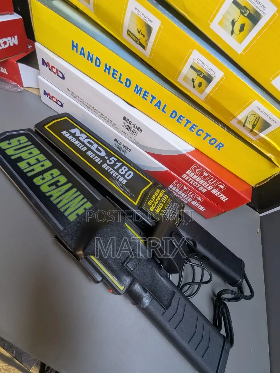 McD-5180 Handheld Metal Detector