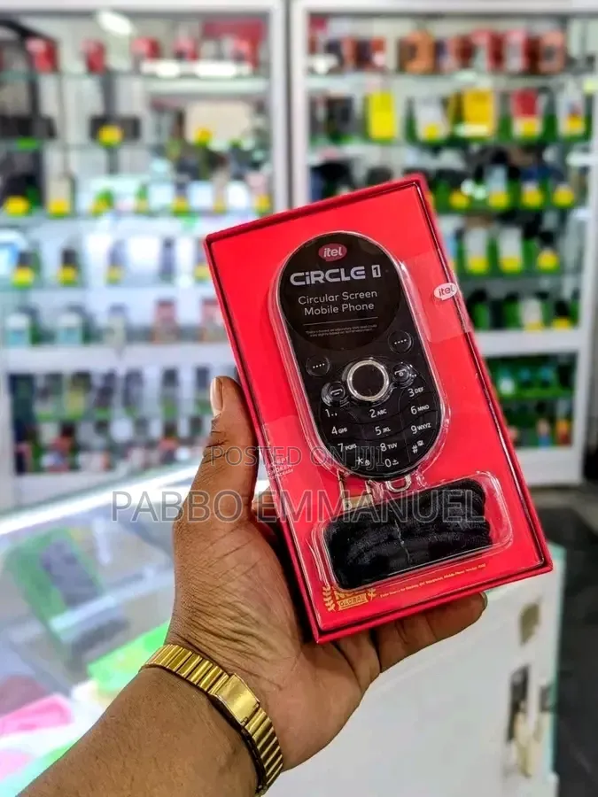 New Itel Circle 1 Black