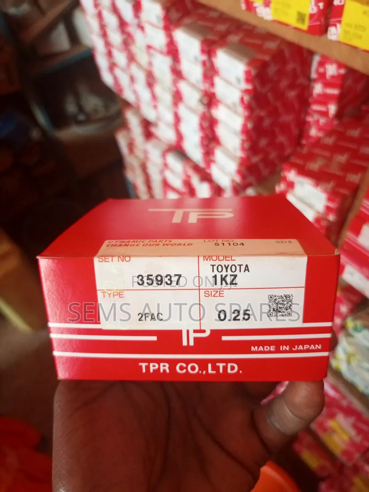 Piston Rings Landcruiser 1KZ