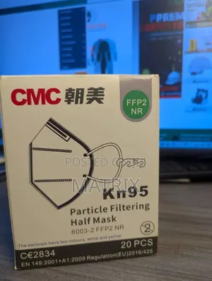 KN95 Particle Filtering Half Masks