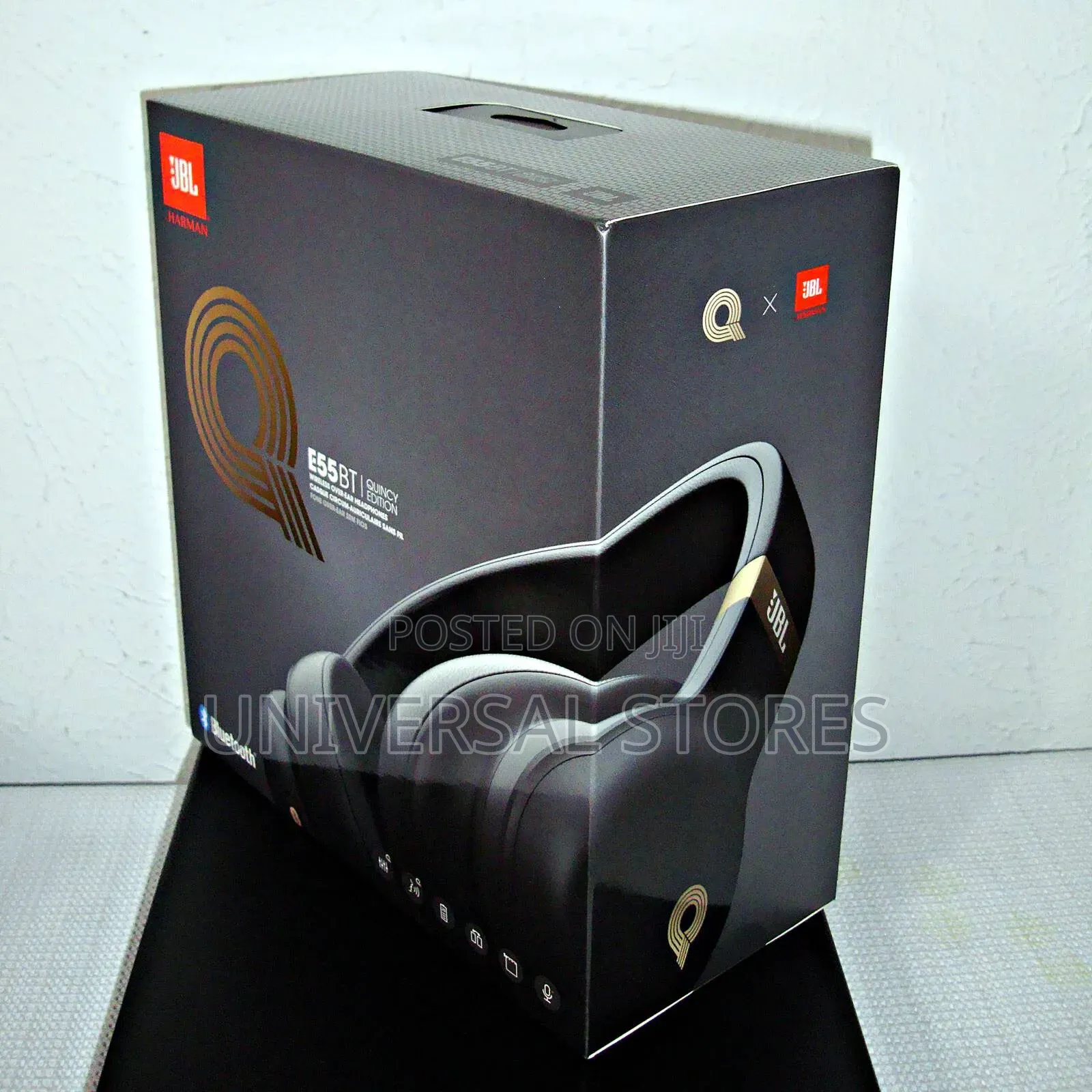 JBL E55BT Quincy Edition Wireless Over-Ear
Headphones