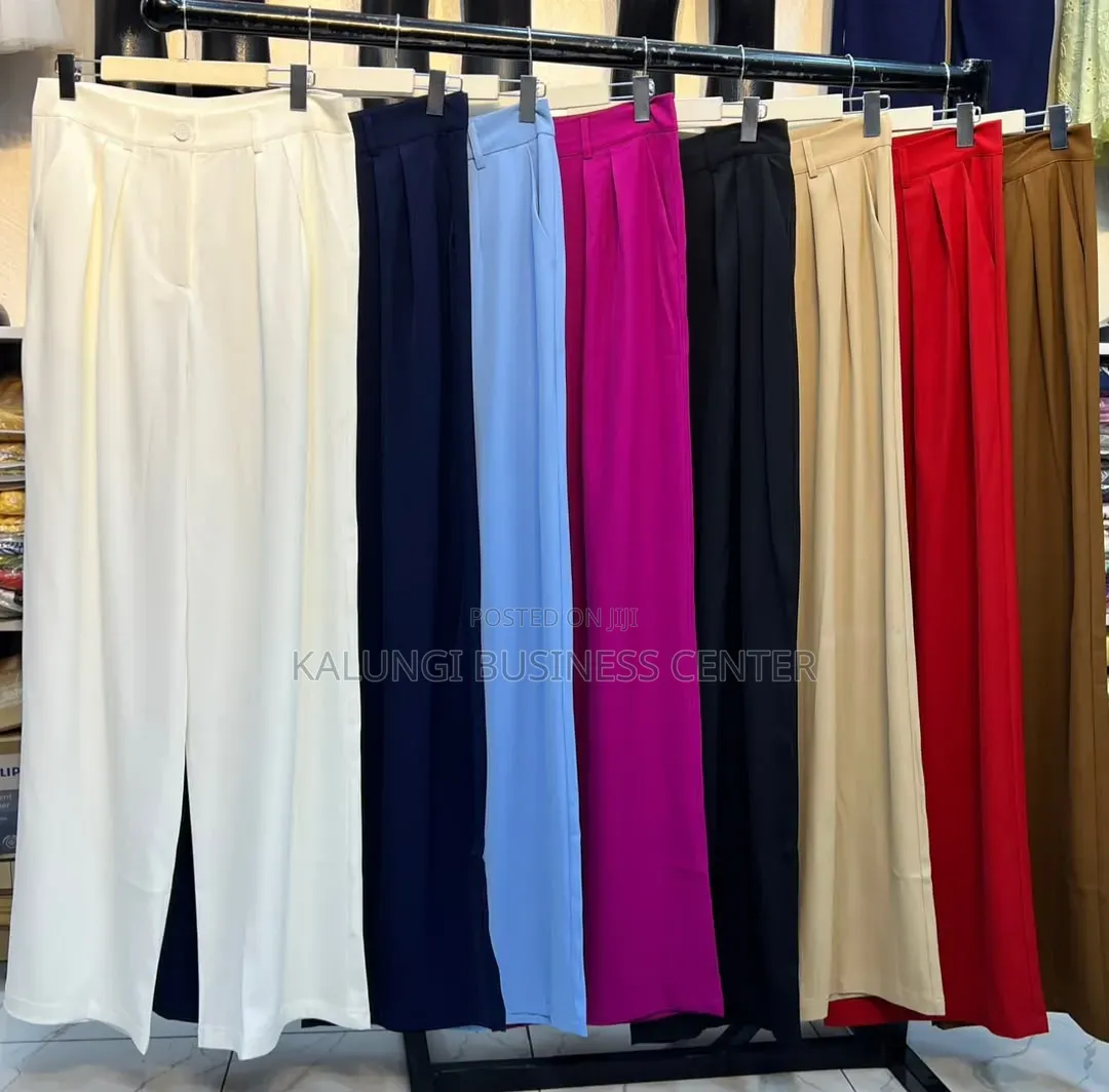 Wide Legged Office Pants