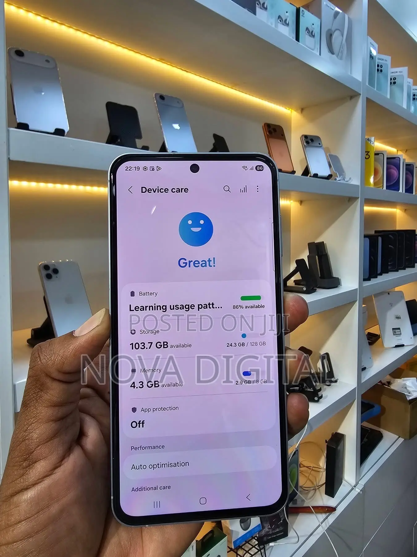 New Samsung Galaxy A55 256 GB White