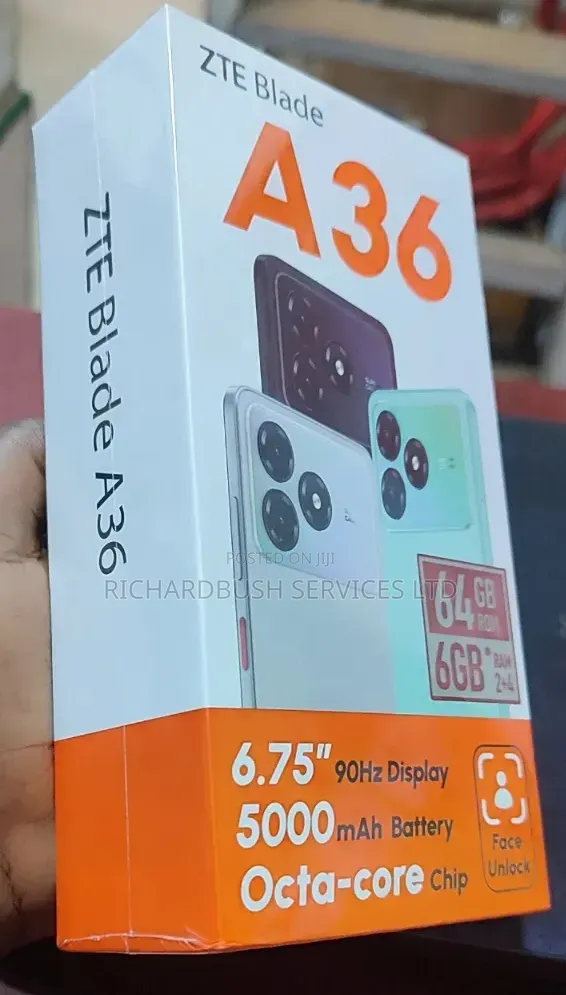 New ZTE Blade A36 64 GB Black