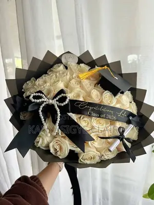 White Fresh Roses for Anniversary