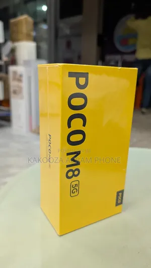 New Xiaomi Poco M8 256 GB Yellow