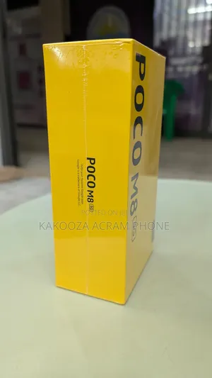 New Xiaomi Poco M8 256 GB Yellow