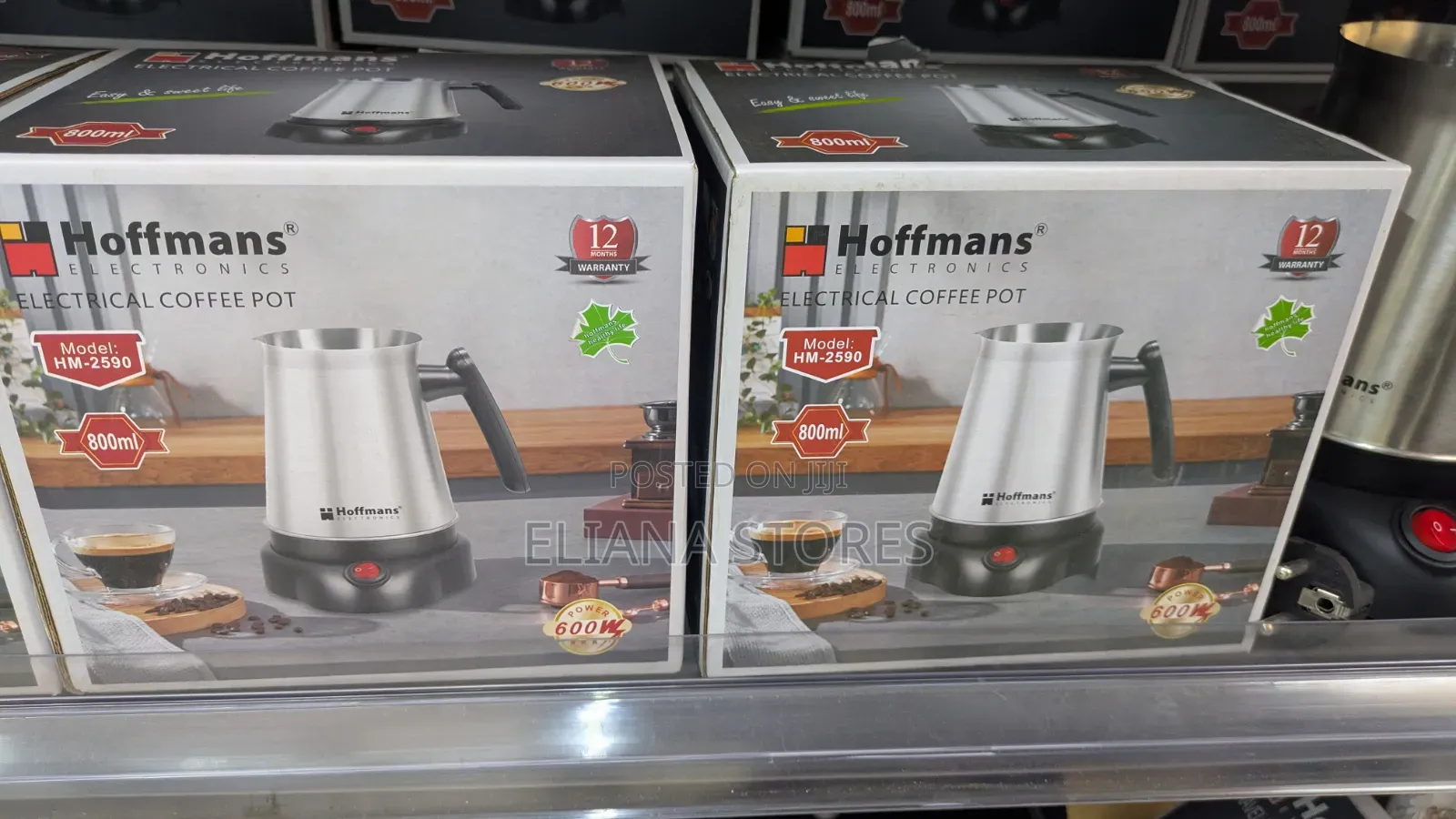 Electric Coffee Pot 800mls