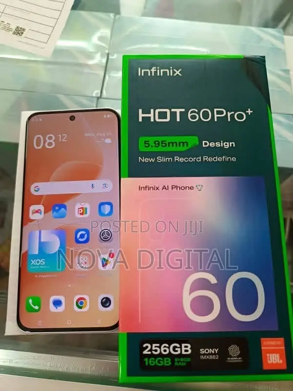 New Infinix Hot 60 Pro+ 256 GB Orange