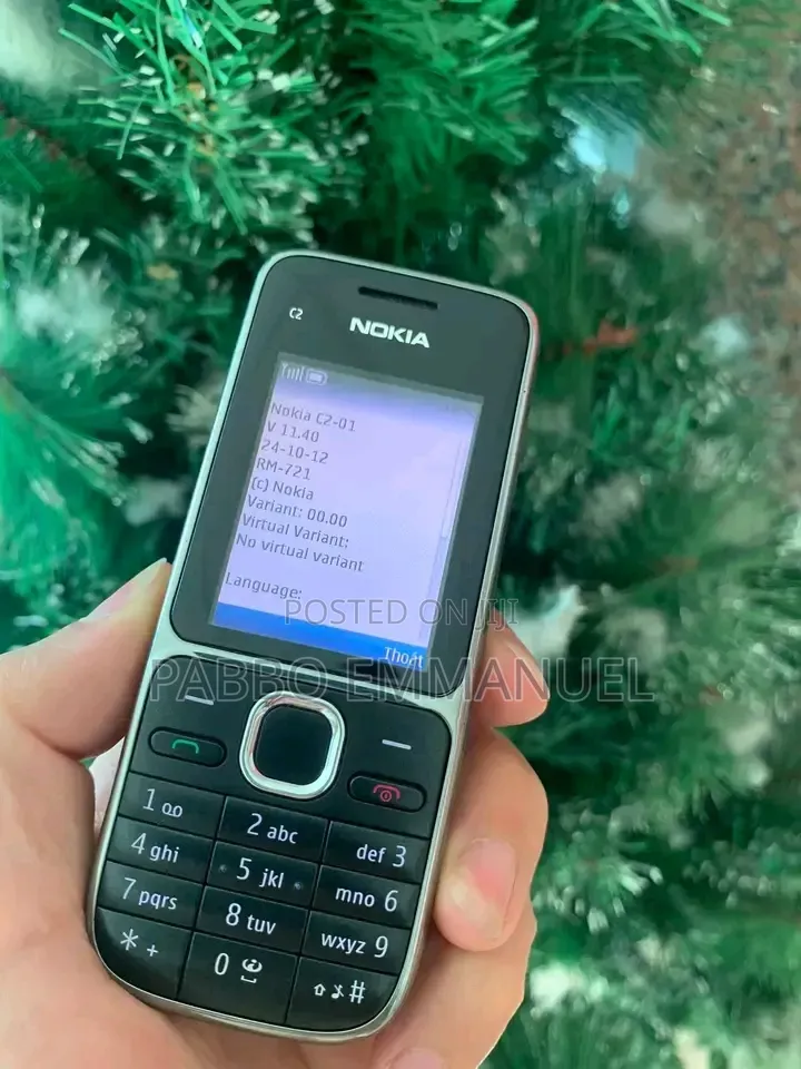 New Nokia C2-01 Black