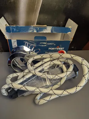 Portwest Double Safety Lanyard With Shock Absorber.