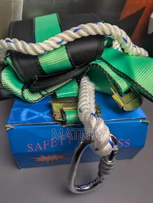 Full-Body Industrial Safety Harness Kit.