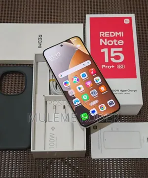 New Xiaomi Redmi Note 15 Pro+ 512 GB Black