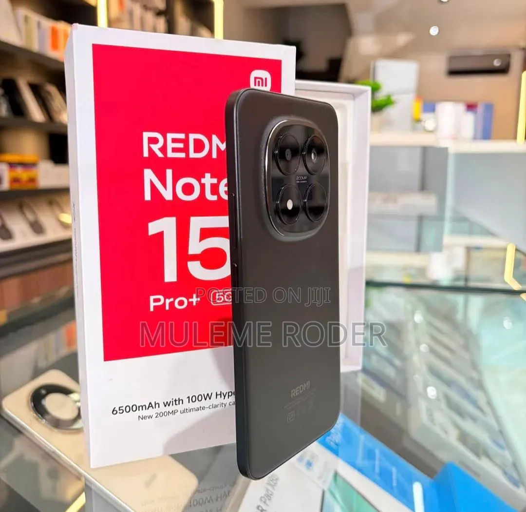 New Xiaomi Redmi Note 15 Pro+ 512 GB Black
