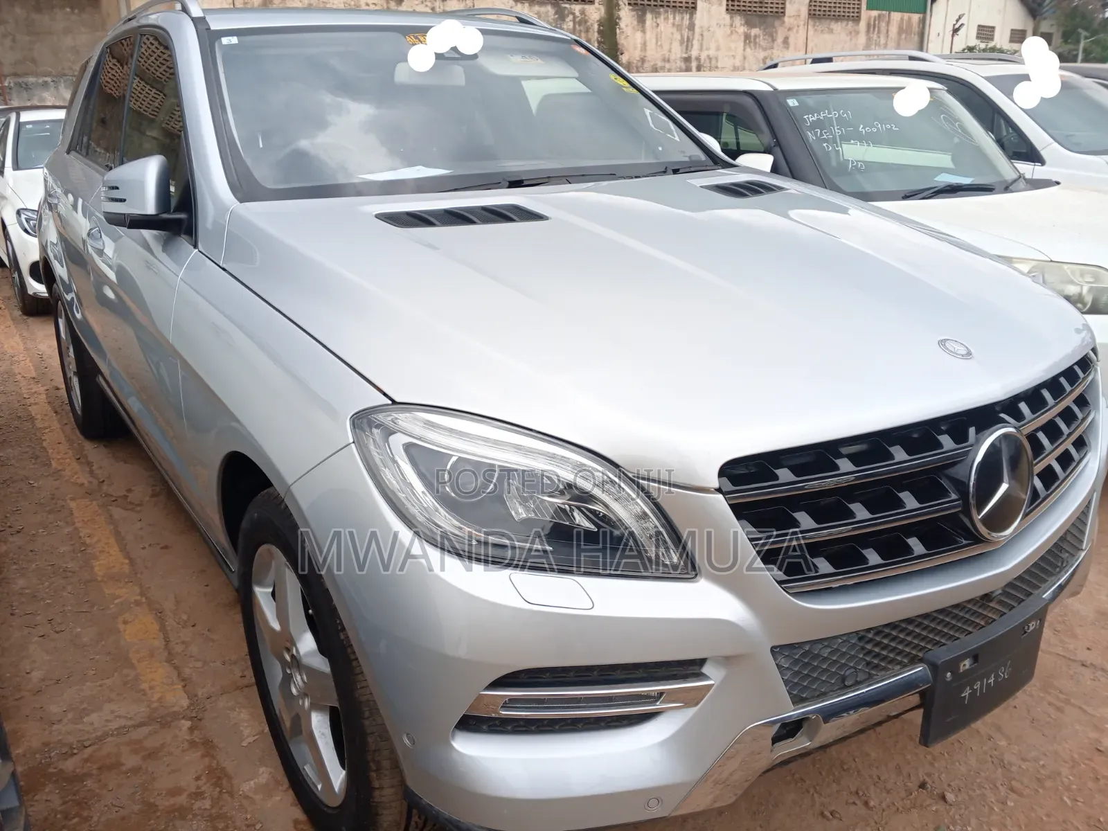 Mercedes-Benz M Class 2014 Silver